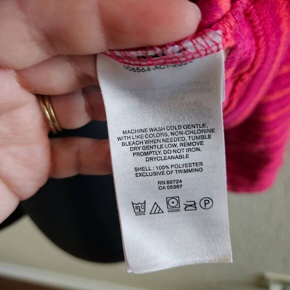 Columbia Striped Fleece Pullover - Picture 4 of 6